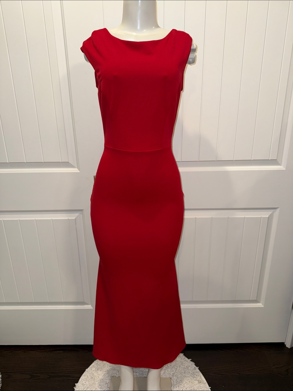 Windsor Red Sleeveless Maxi Dress